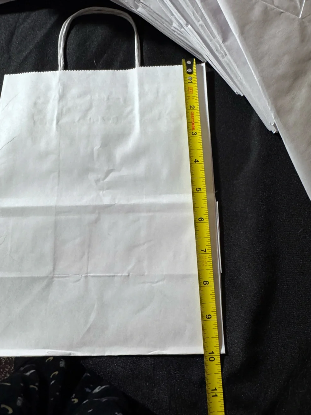 White‎ Party Gift Bags with Handles - Pack of 30